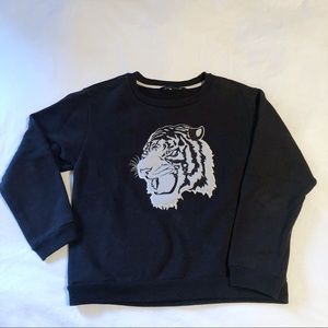 ZARA, Tiger head sweatshirt